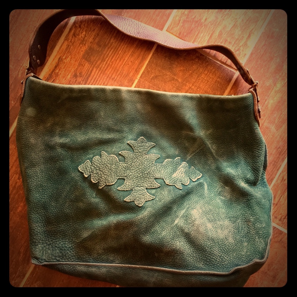 Tyler Malibu suede bag